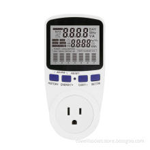 With Chart Energy Meter With Socket Adapter